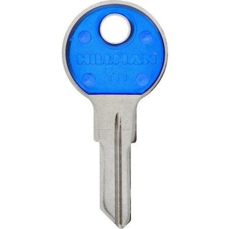 Hillman HILLMAN ColorPlus Traditional Key House/Office Key Blank Single 86247